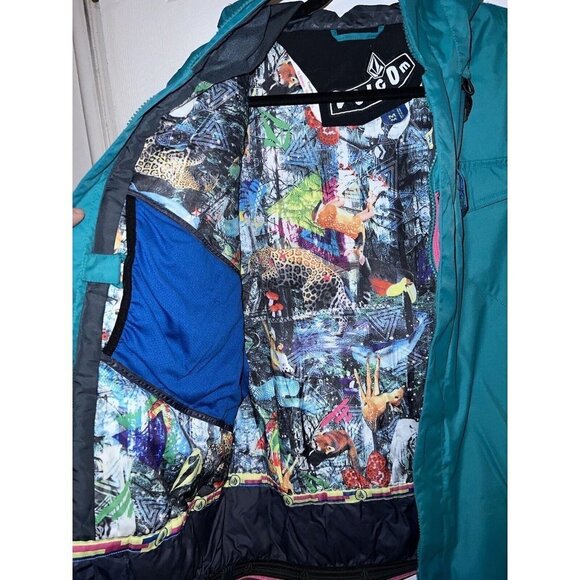 VOLCOM Thermonite 15,000mm/10,000gm2 Genera Ski Snowboarding Snow Jacket - Picture 10 of 16